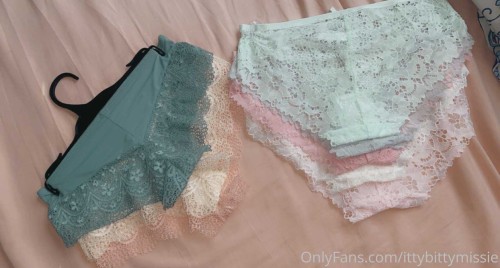 ittybittymissie 14 03 2021 2054566310 I got some new panties and am having a hard time deciding what